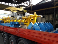 ارسال قطعات فولادی ساخته شده  پروژه  CCM سیرجان به وزن 45 تن