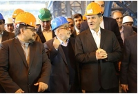 افتتاح کارخانه فولاد چادرملو  در استان یزد
